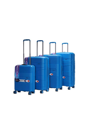 PP NoN breakable Material Hard case 8 wheels luggage
