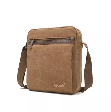 Modern Carry-On Men's Side Bag (Beige)