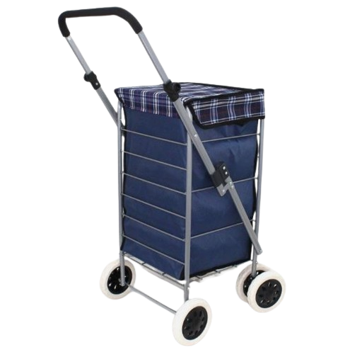 NEW 4 Wheel Folding Shopping Trolley